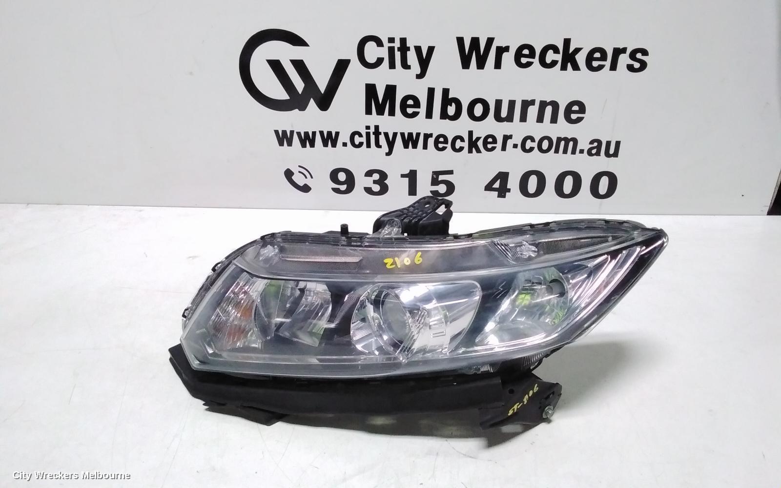 HONDA CIVIC 2013 Left Headlamp