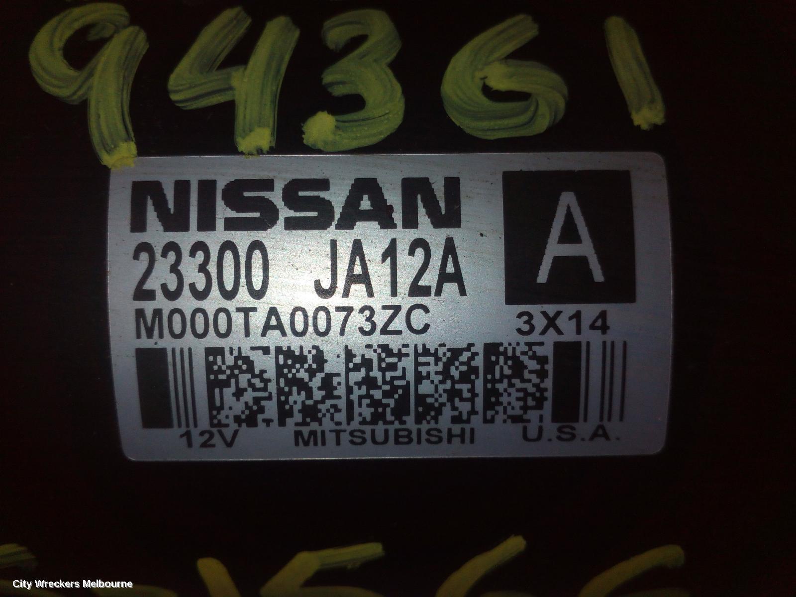 NISSAN PATHFINDER 2014 Starter