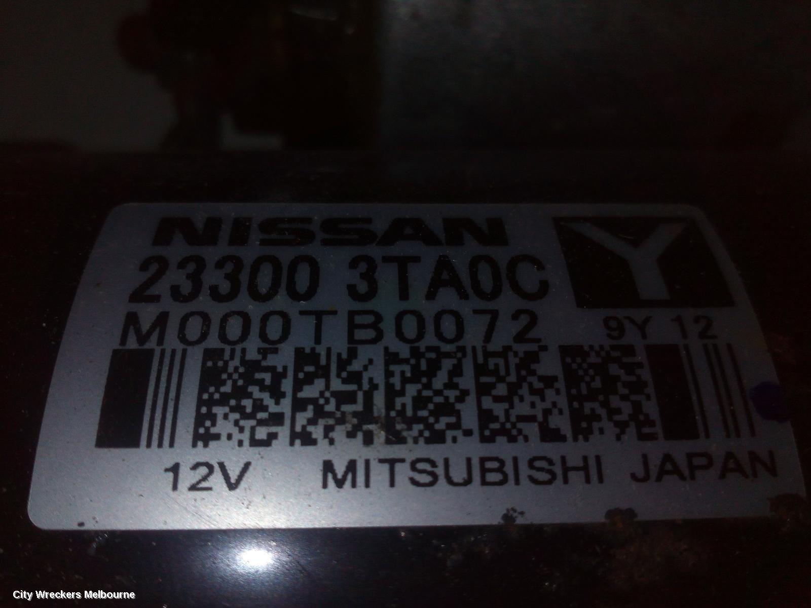 NISSAN XTRAIL 2020 Starter