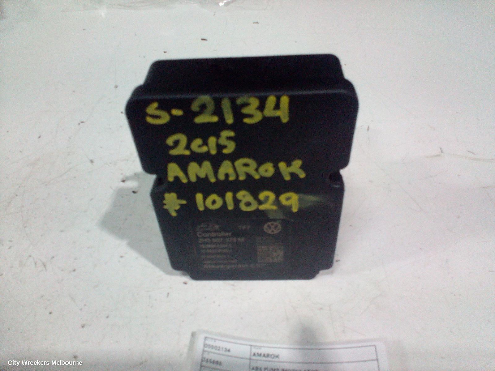 VOLKSWAGEN AMAROK 2015 Abs Pump/Modulator