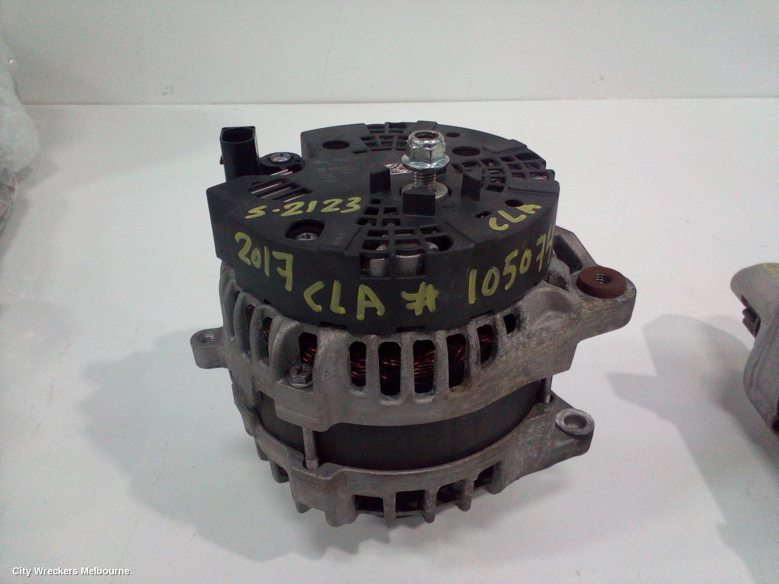 MERCEDES CLA CLASS 2017 Alternator