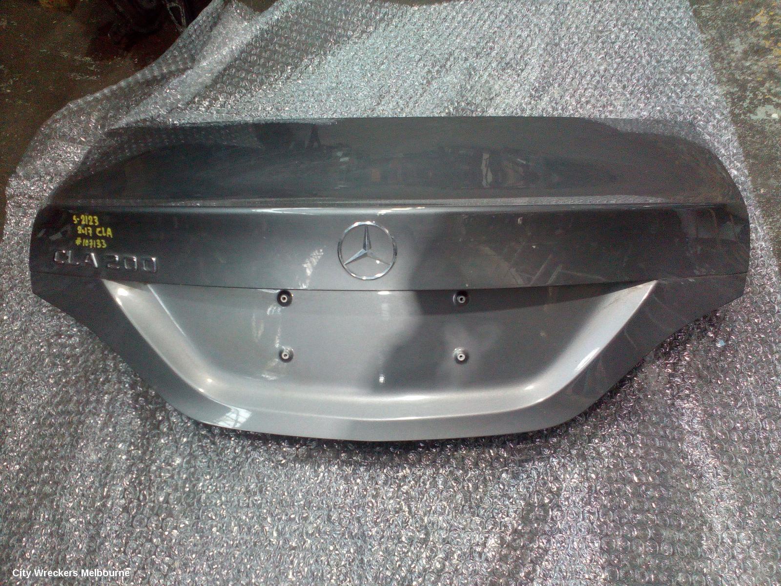 MERCEDES CLA CLASS 2017 Bootlid/Tailgate