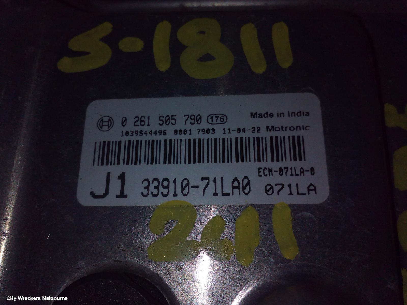 SUZUKI SWIFT 2011 Ecu