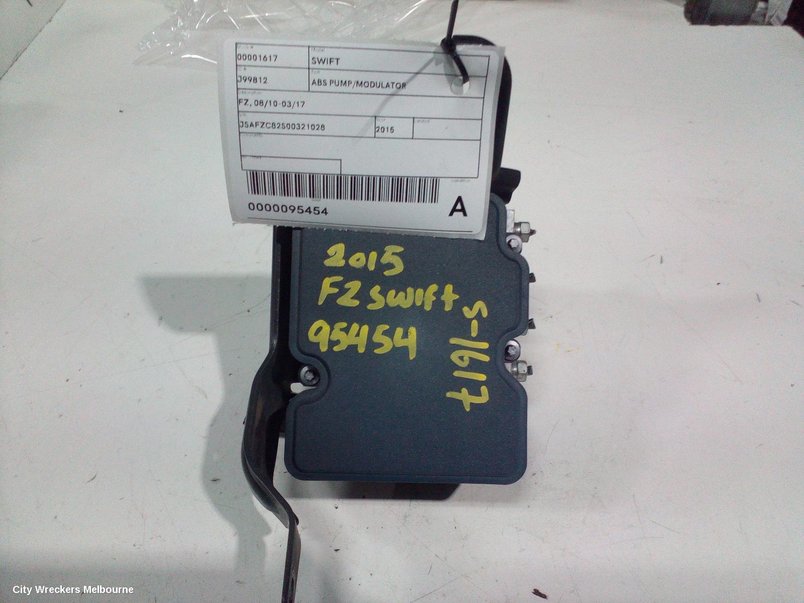 SUZUKI SWIFT 2015 Abs Pump/Modulator