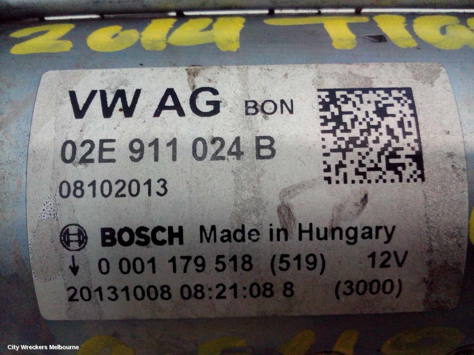 VOLKSWAGEN TIGUAN 2014 Starter