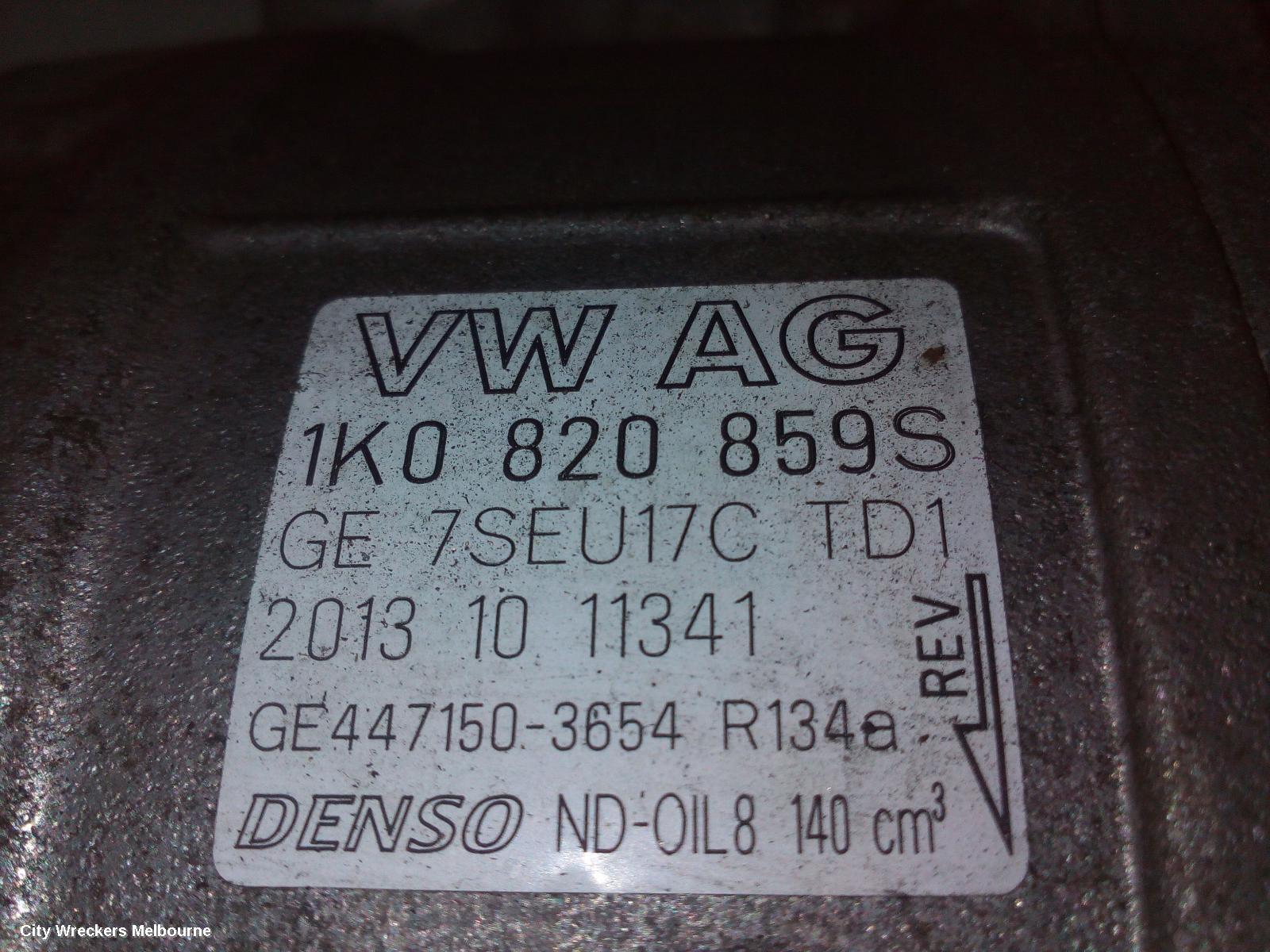 VOLKSWAGEN TIGUAN 2014 A/C Compressor