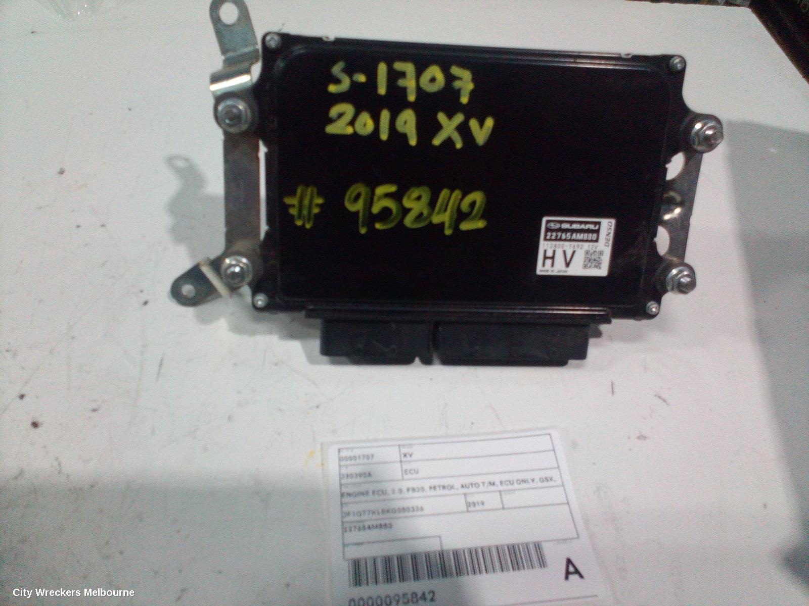 SUBARU XV 2019 Ecu