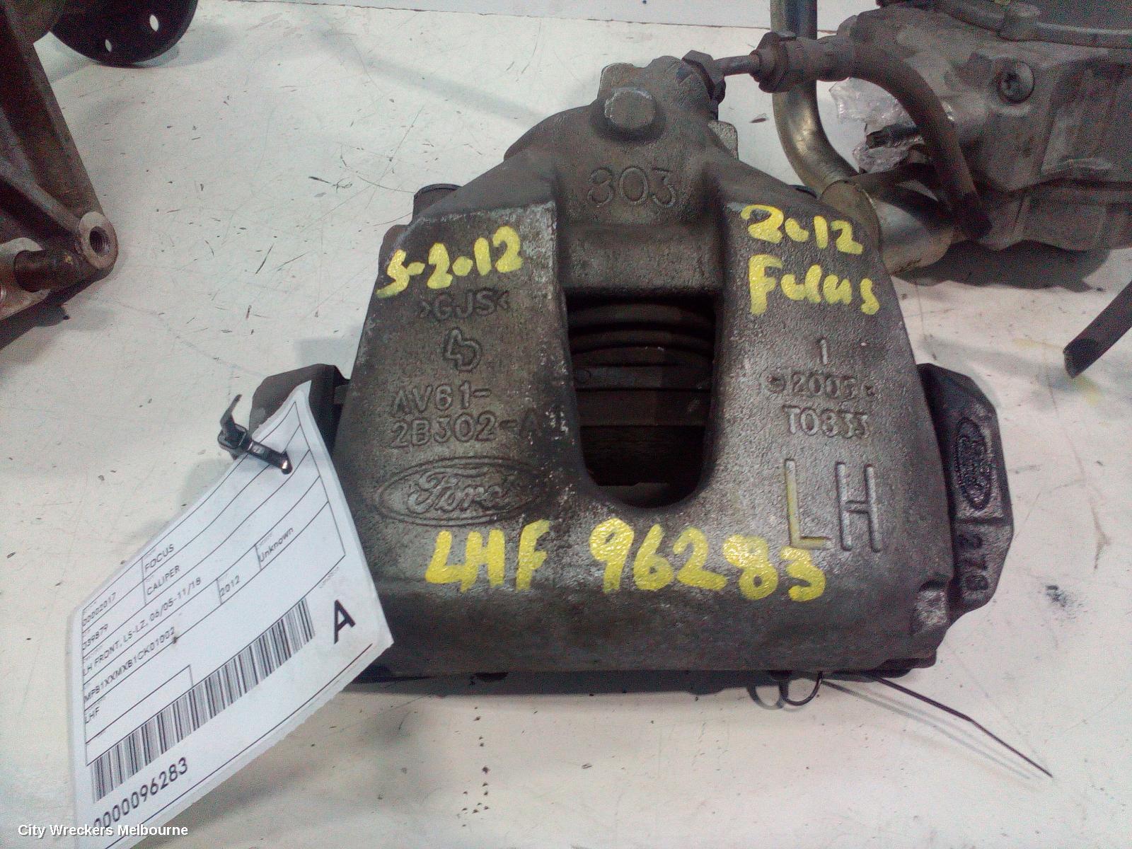 FORD FOCUS 2012 Caliper