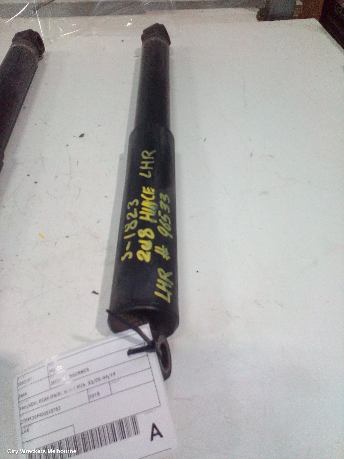 TOYOTA HIACE 2018 Shock Absorber