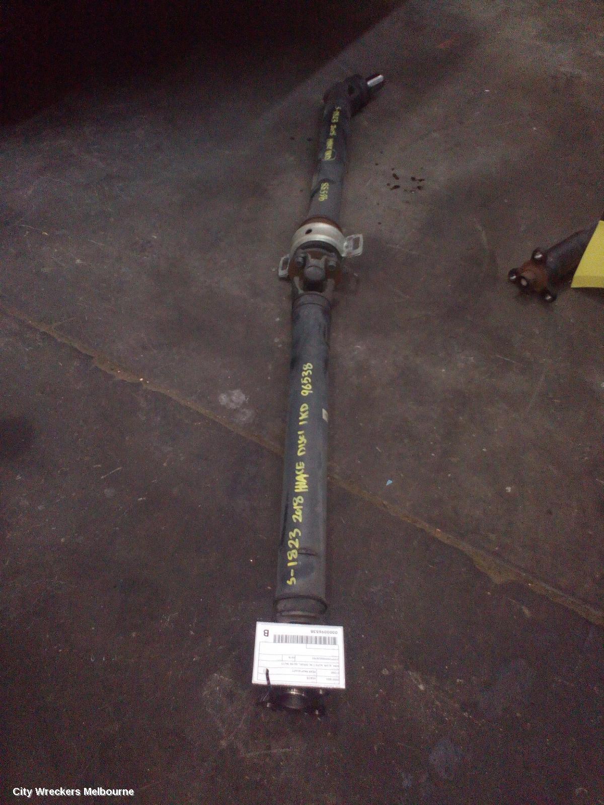 TOYOTA HIACE 2018 Rear Drive Shaft