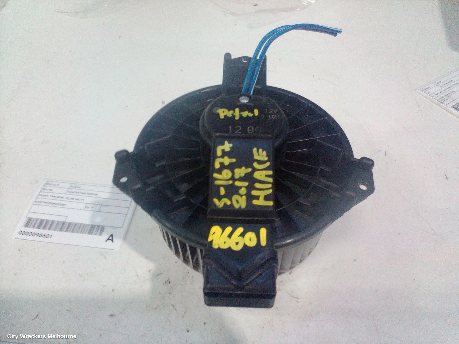 TOYOTA HIACE 2017 Heater Fan Motor