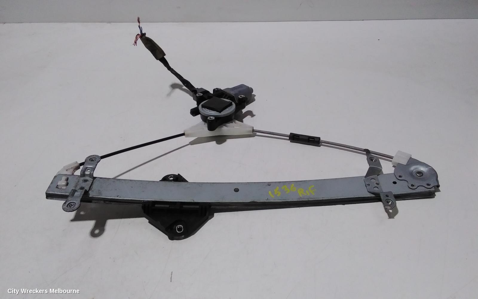 SUBARU LIBERTY 2015 Right Front Window Reg/Motor