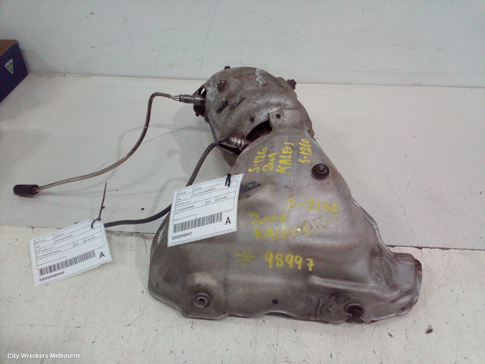 RENAULT KALEOS 2009 Catalytic Converter