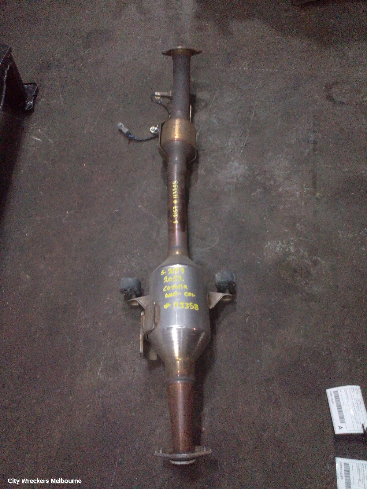 TOYOTA COROLLA 2022 Catalytic Converter