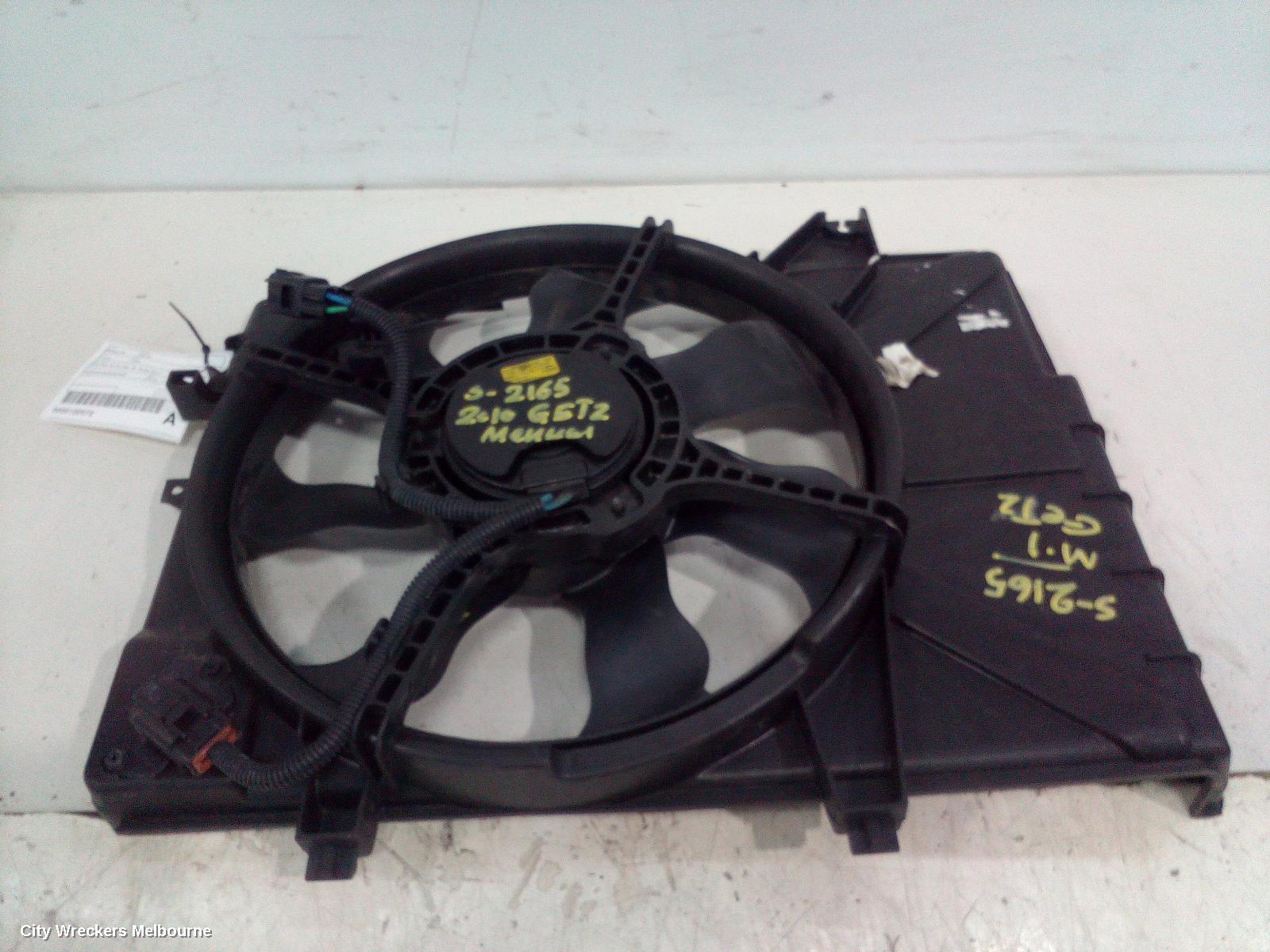 HYUNDAI GETZ 2010 Fan