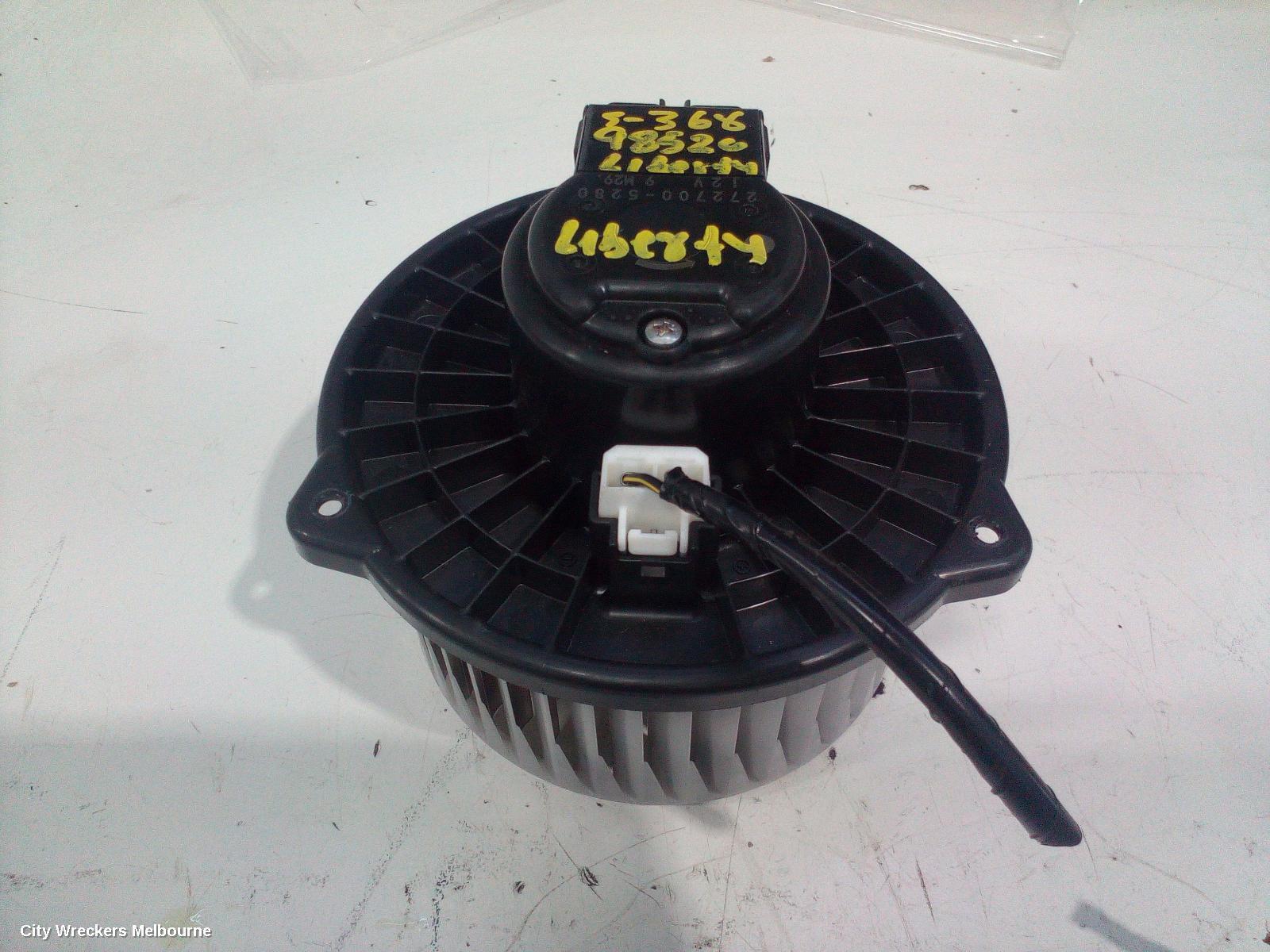 SUBARU LIBERTY 2010 Heater Fan Motor