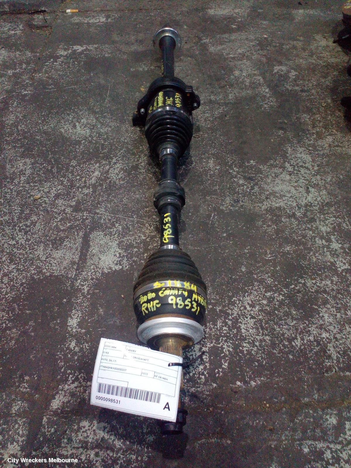 TOYOTA CAMRY 2020 Right Driveshaft