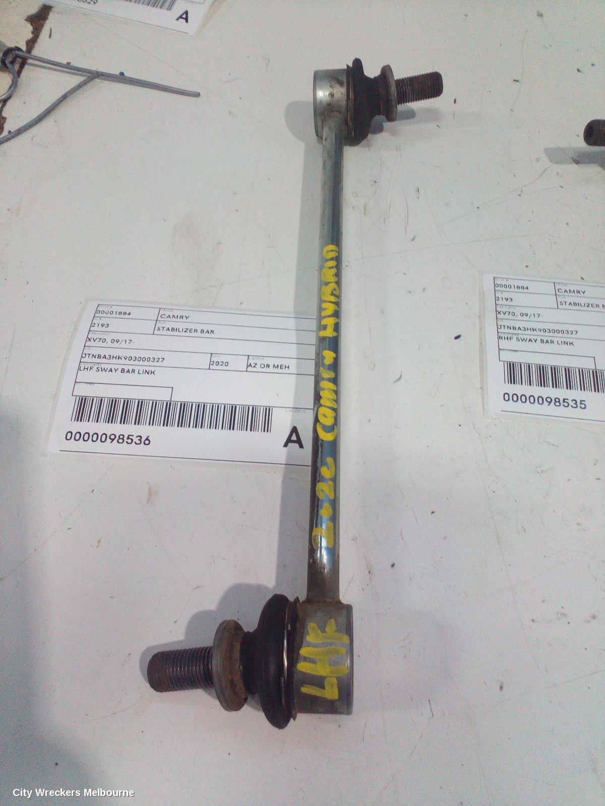 TOYOTA CAMRY 2020 Stabiliser Bar