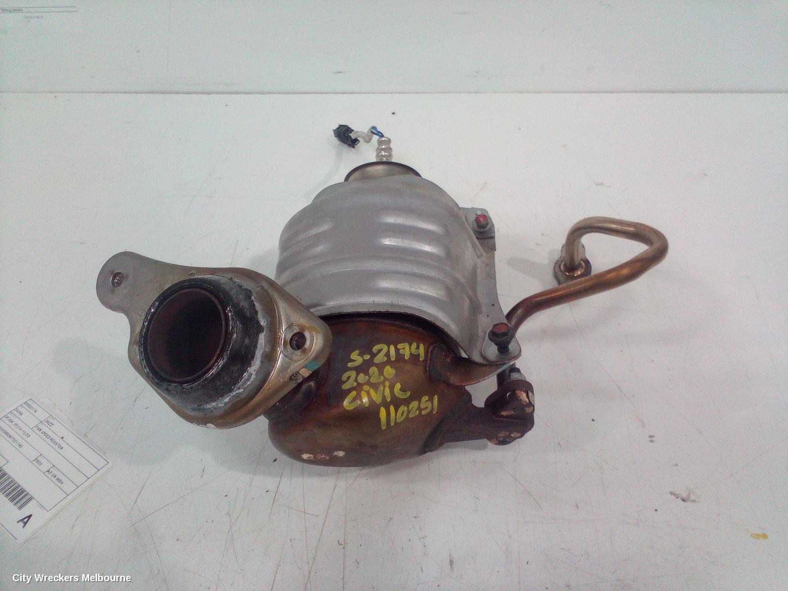 HONDA JAZZ 2020 Catalytic Converter