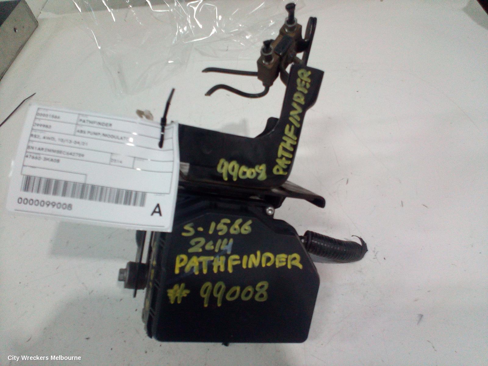 NISSAN PATHFINDER 2014 Abs Pump/Modulator