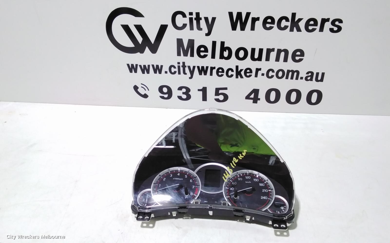 SUZUKI SWIFT 2014 Instrument Cluster