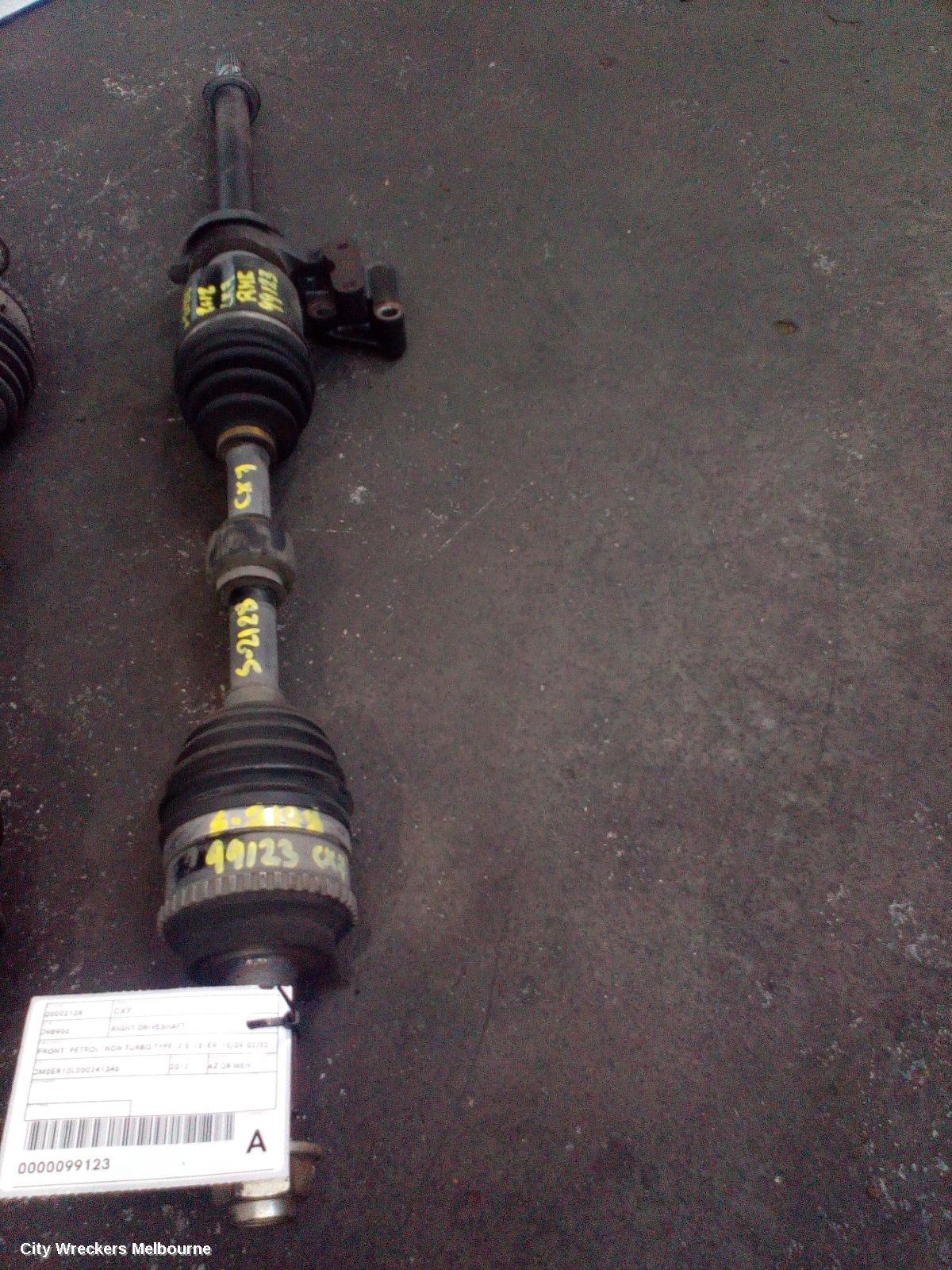 MAZDA CX7 2012 Right Driveshaft