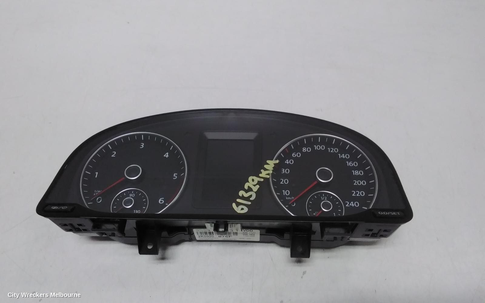 VOLKSWAGEN CADDY 2018 Instrument Cluster