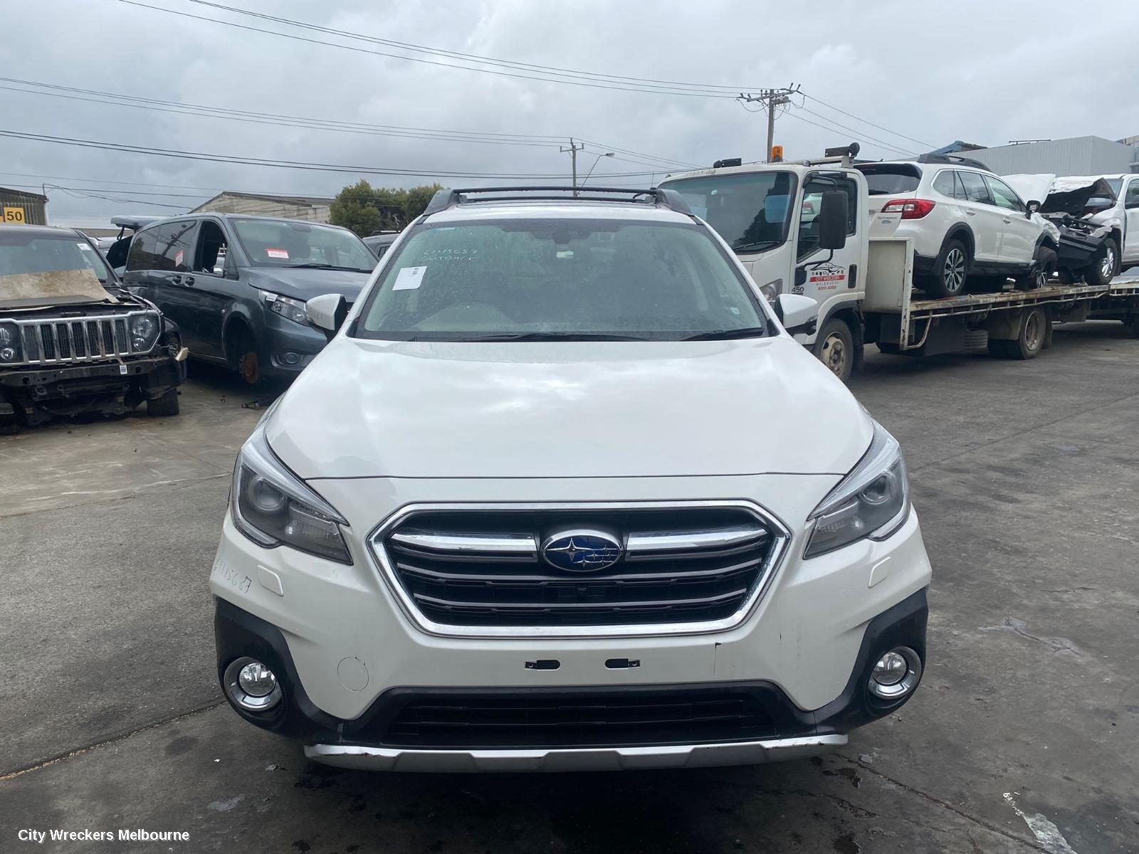 SUBARU OUTBACK 2019 Right Front Door