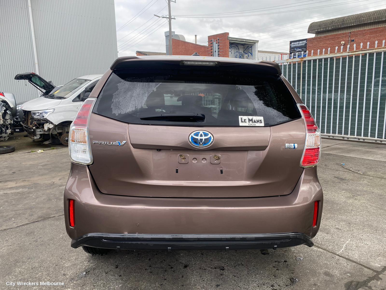 TOYOTA PRIUS 2015 Right Front Window Reg/Motor