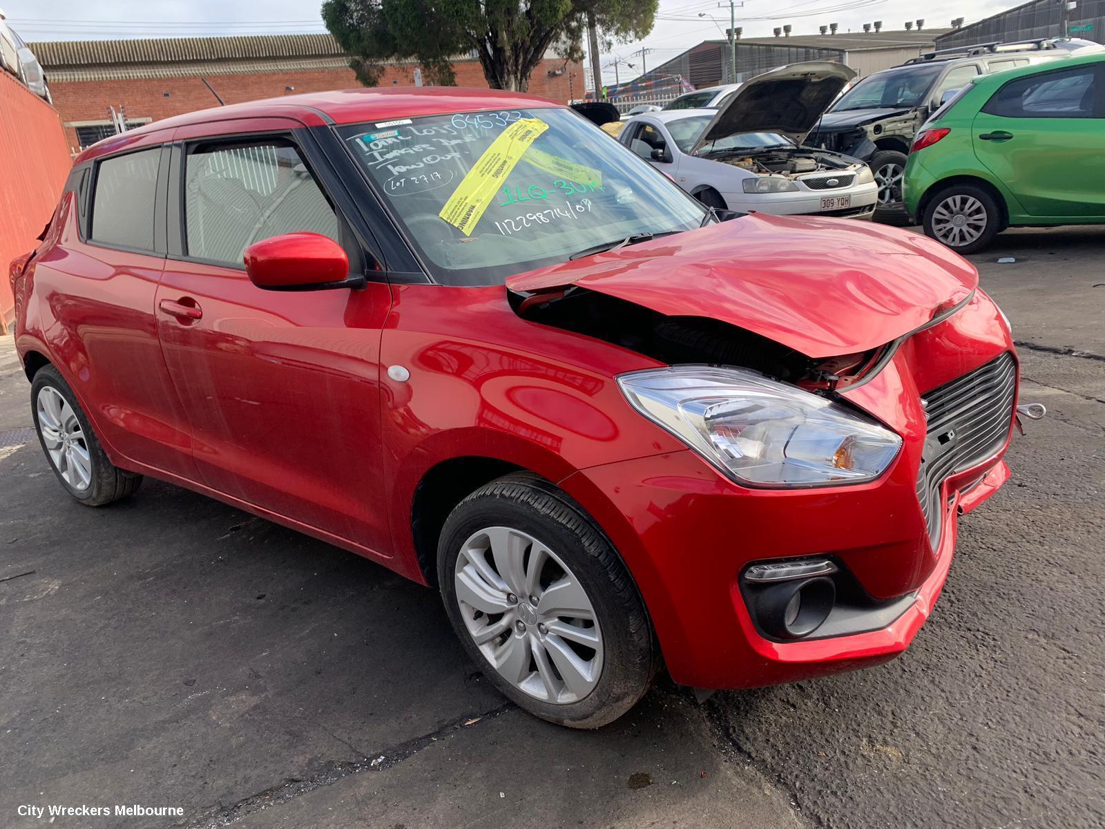 SUZUKI SWIFT 2017 Right Front Door