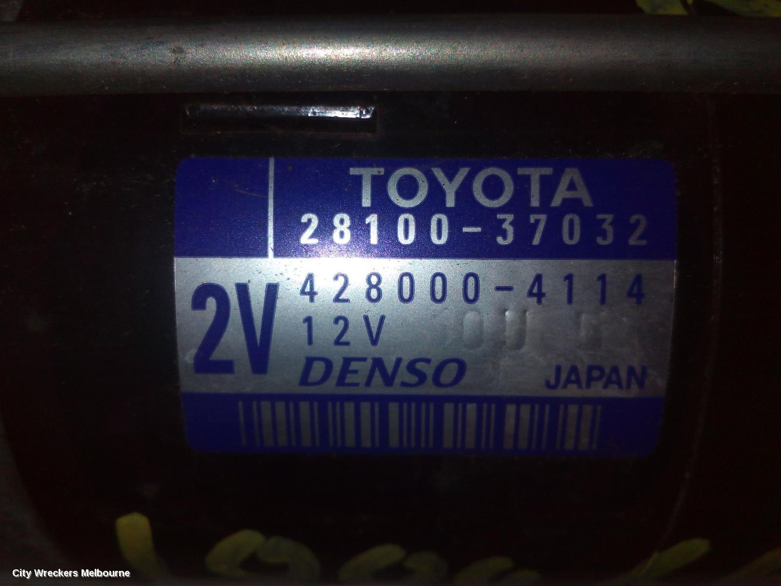 TOYOTA RAV4 2018 Starter