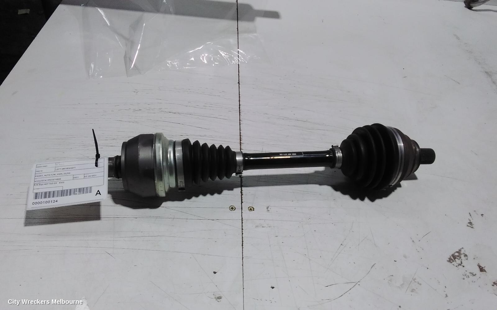 VOLKSWAGEN T-ROC 2021 Left Driveshaft