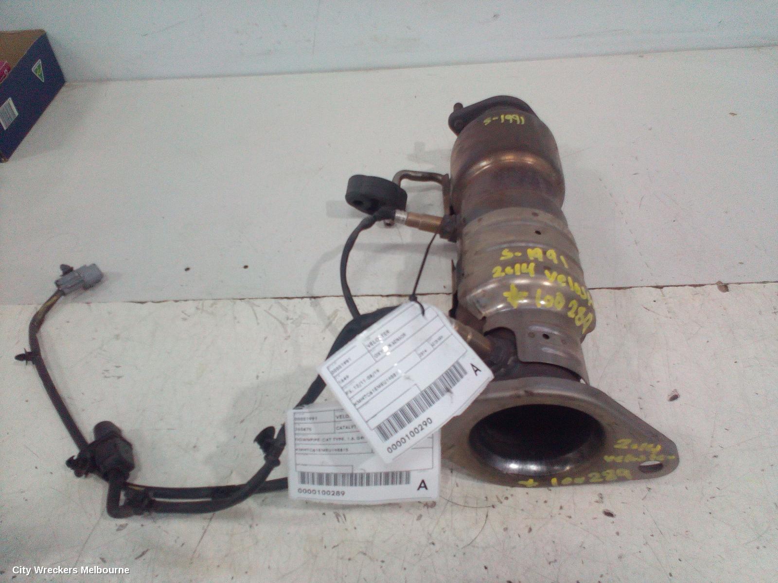 HYUNDAI VELOSTER 2014 Catalytic Converter