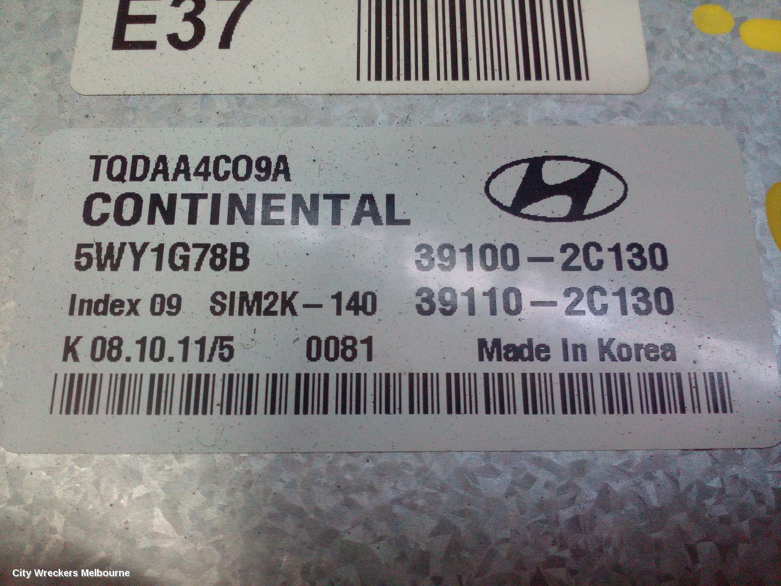 HYUNDAI ILOAD/IMAX 2012 Ecu