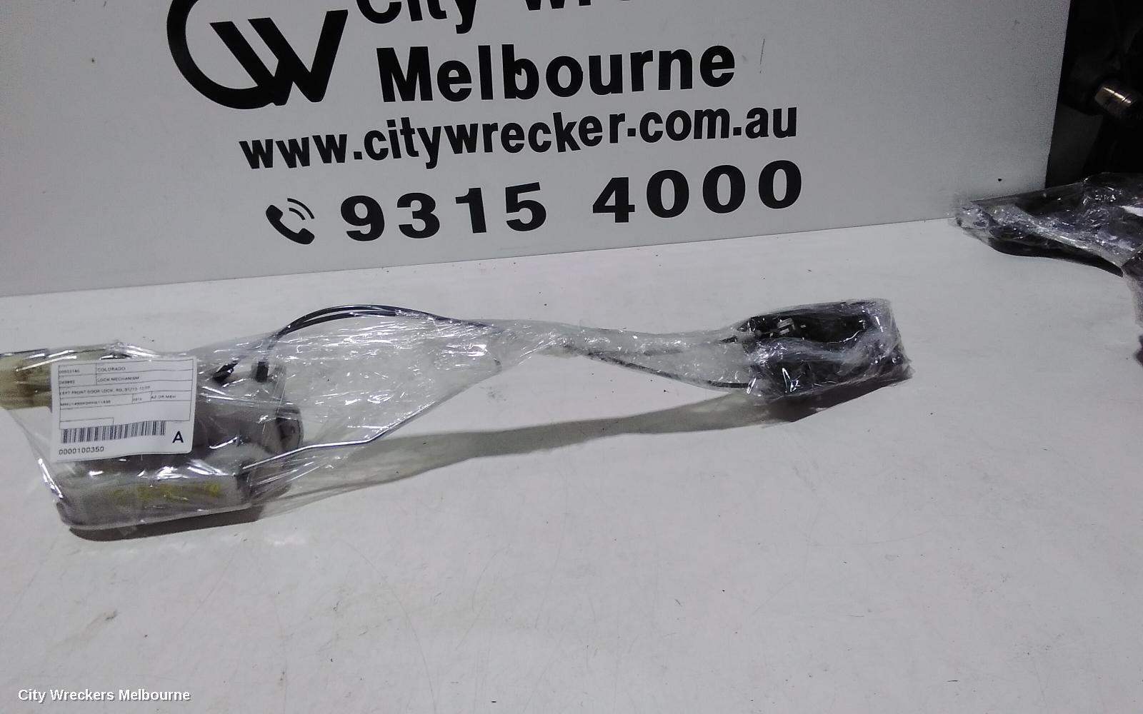 HOLDEN COLORADO 2016 Door/Boot/Gate Lock