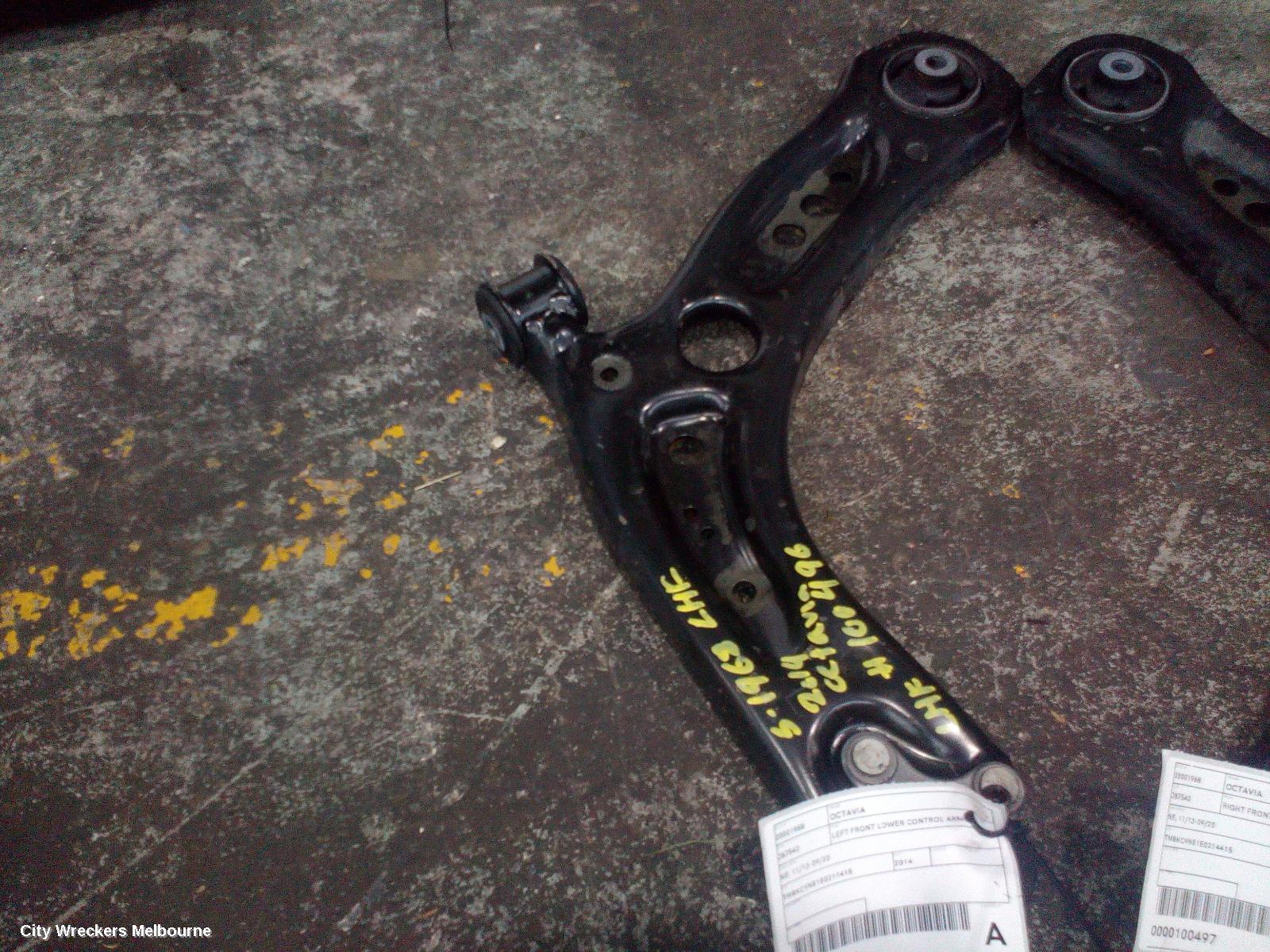 SKODA OCTAVIA 2014 Left Front Lower Control Arm