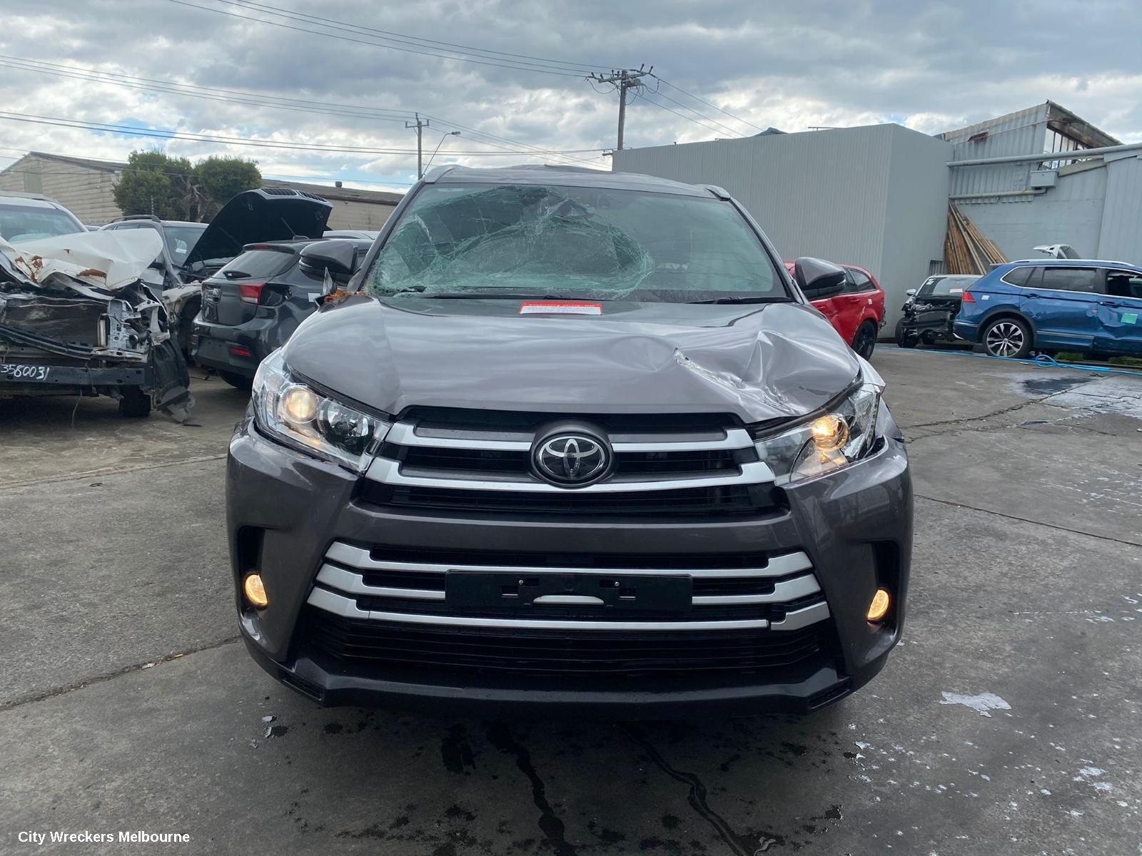 TOYOTA KLUGER 2018 Right Rear Wnd Reg/Motor