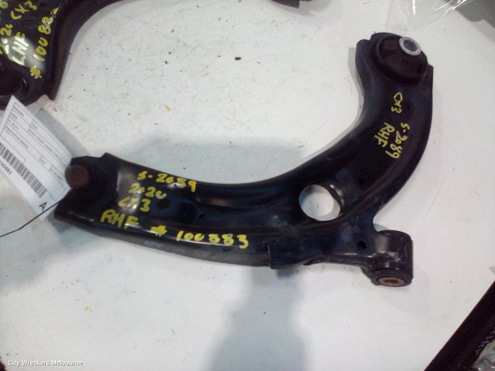 MAZDA CX3 2020 Right Front Lower Control Arm