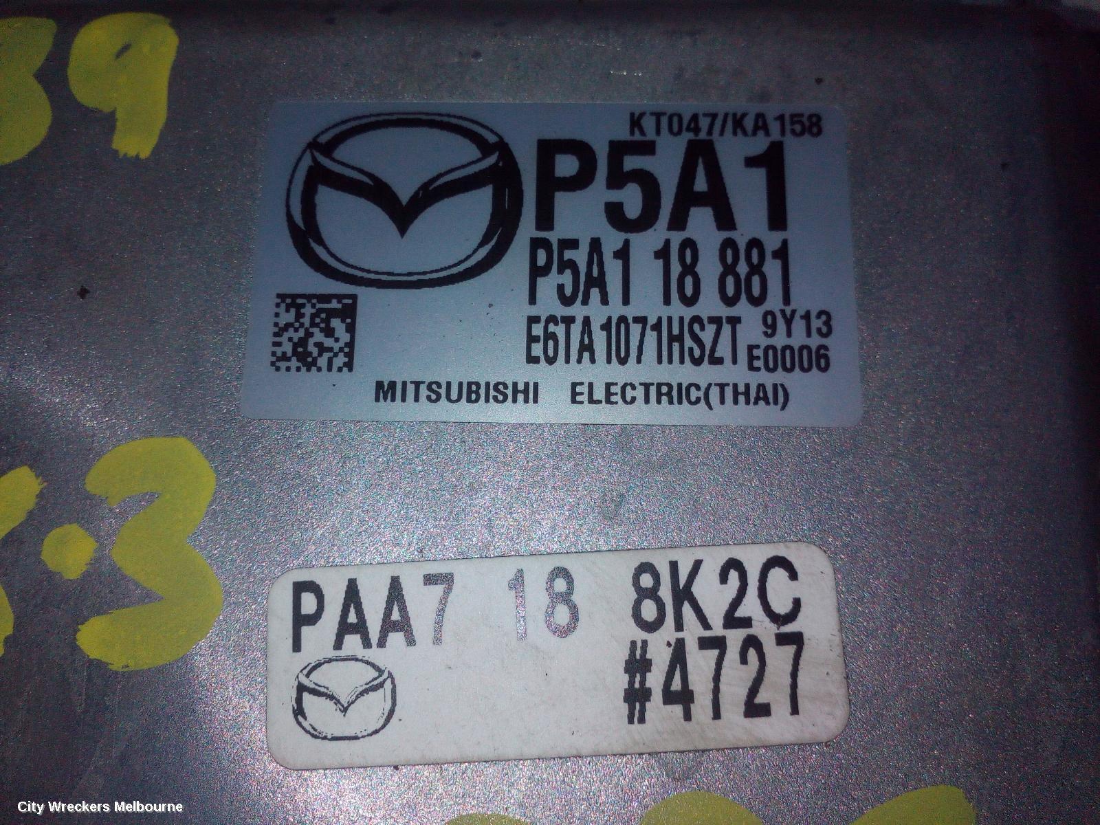 MAZDA CX3 2020 Ecu