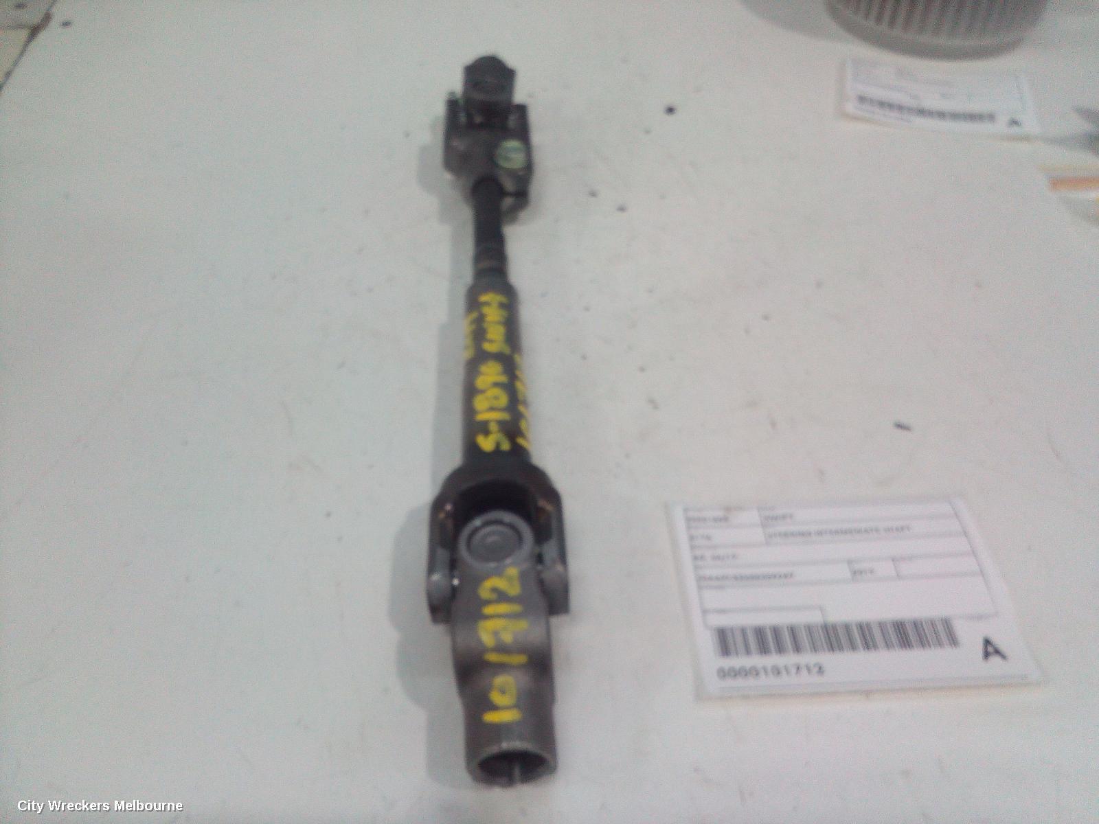 SUZUKI SWIFT 2019 STEERING_INTERMEDIATE_SHAFT