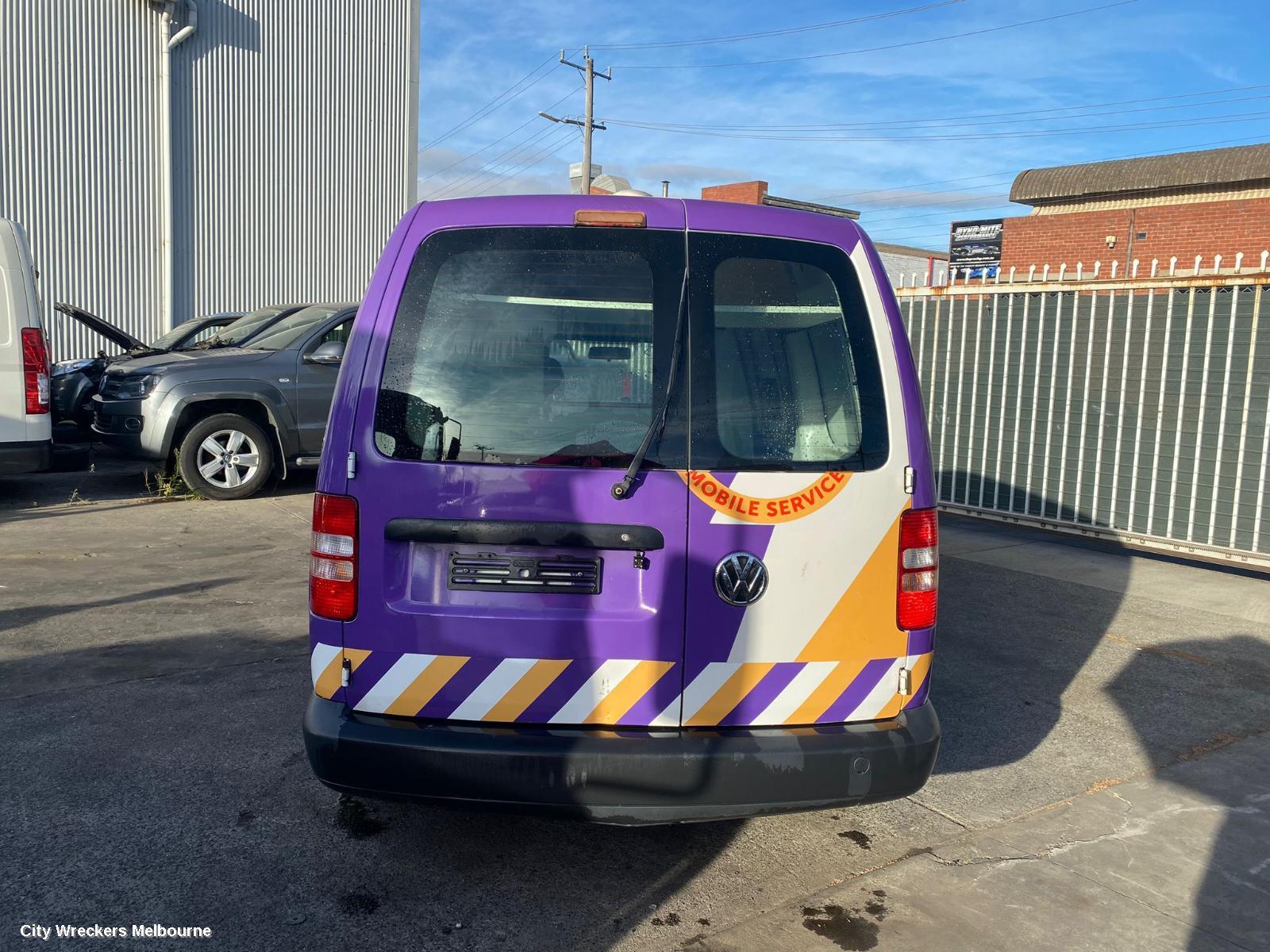 VOLKSWAGEN CADDY 2013 Bootlid/Tailgate