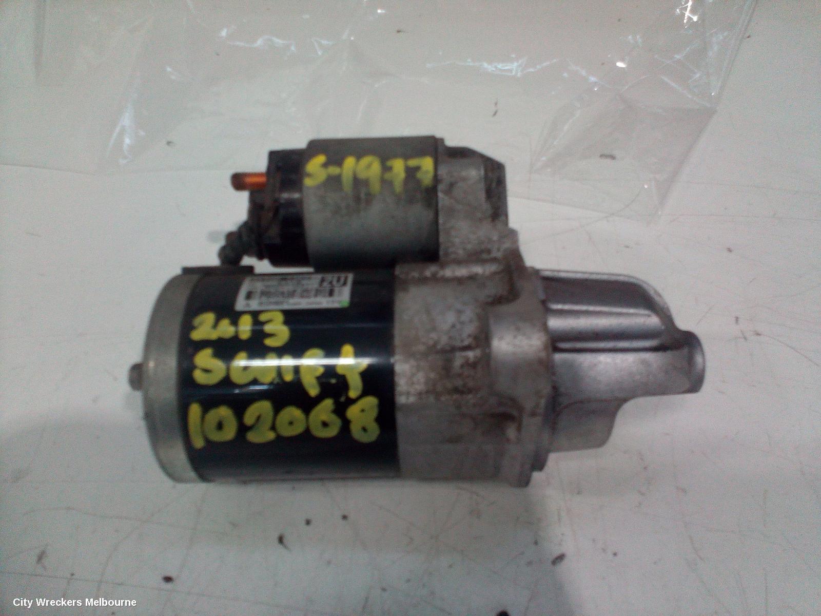 SUZUKI SWIFT 2013 Starter