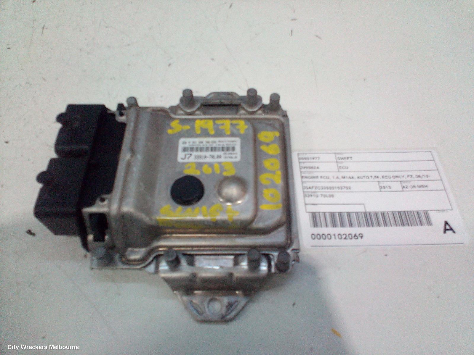 SUZUKI SWIFT 2013 Ecu