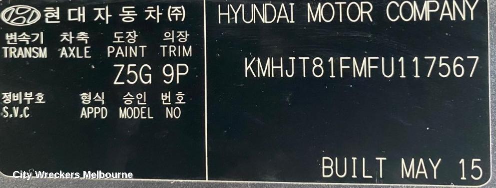 HYUNDAI IX35 2015 Left Rear Door/Sliding