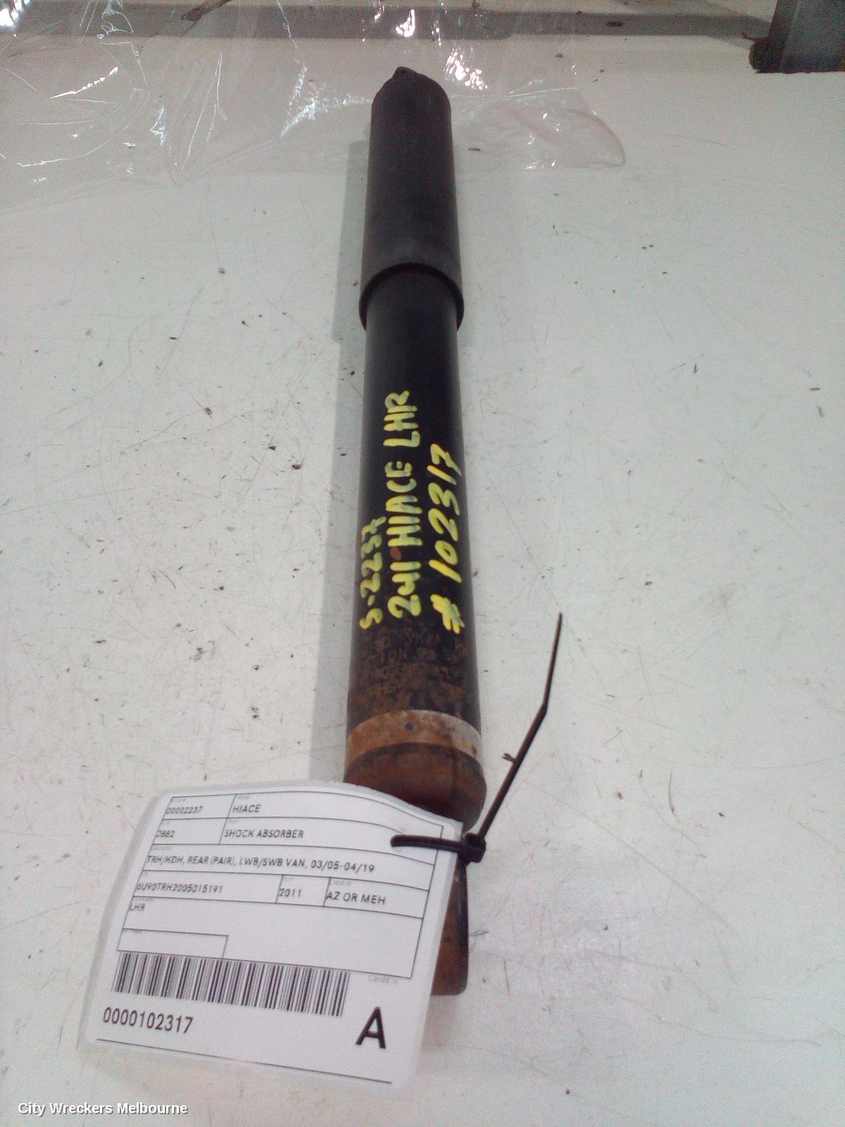 TOYOTA HIACE 2011 Shock Absorber