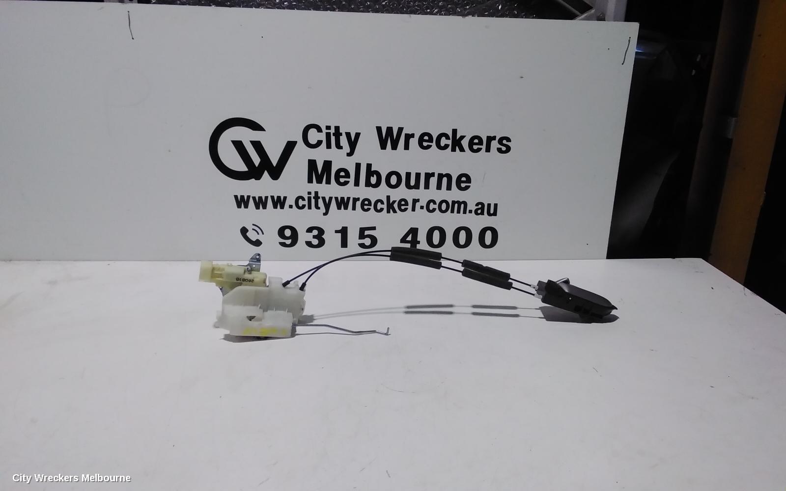 HOLDEN COLORADO 2016 Door/Boot/Gate Lock