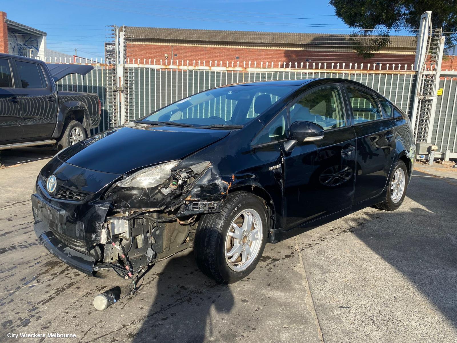 TOYOTA PRIUS 2010 Right Rear Wnd Reg/Motor