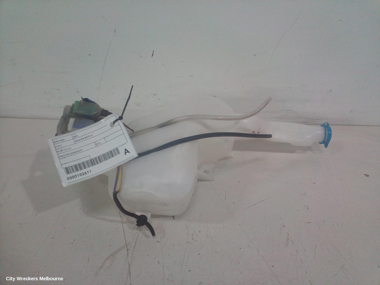 SUZUKI SX4 2013 Washer Bottle