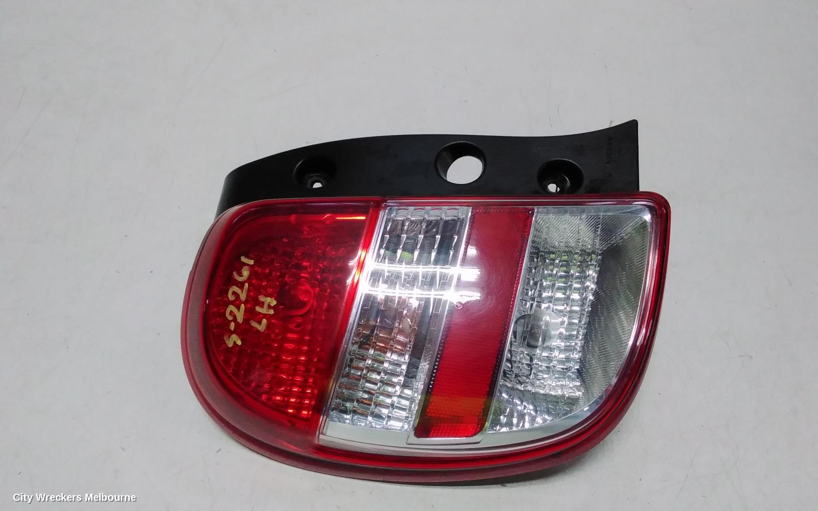 NISSAN MICRA 2014 Left Taillight