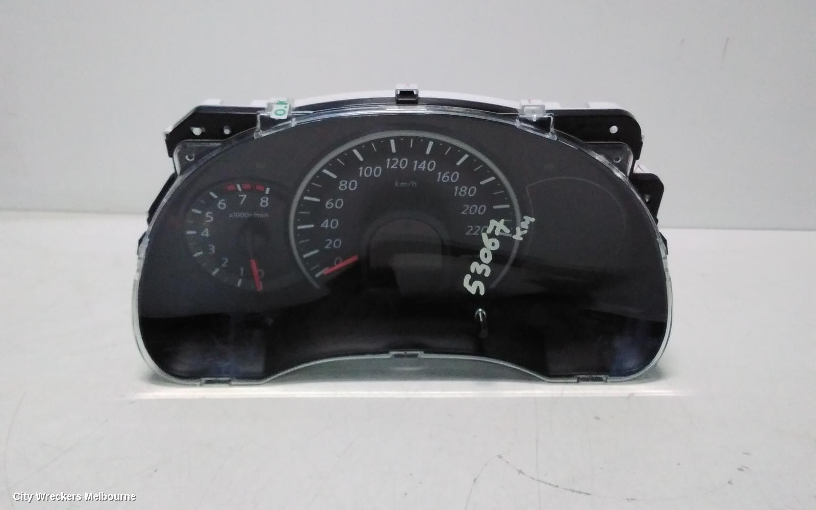 NISSAN MICRA 2014 Instrument Cluster